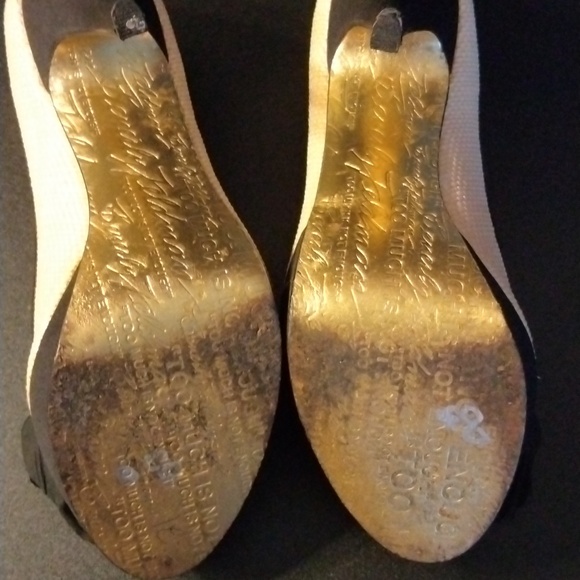 Beverly Feldman Peep Toe high heels - Picture 10 of 16